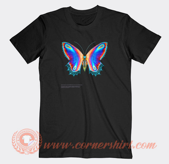 Halsey-Multicolor-Butterfly-T-shirt-On-Sale