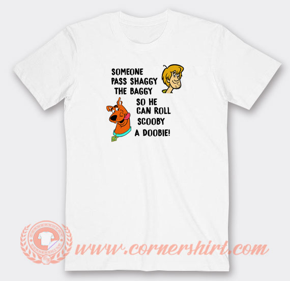 Pass Shaggy The Baggy Scooby Doo Clothing T-shirt On Sale
