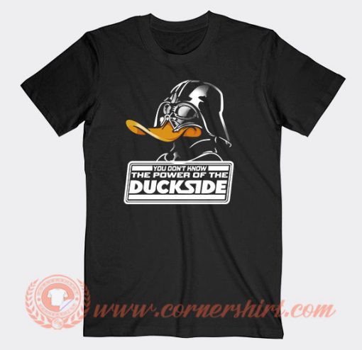 Star Wars Darth Vader The Power Of The Duckside T-shirt On Sale