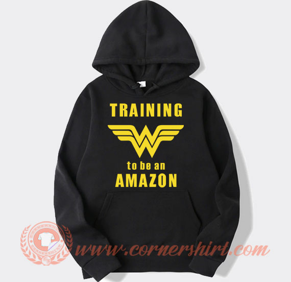 Wonder Woman Training to be an Amazon Hoodie On Sale