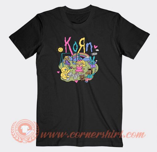 Cute-Korn-Bootleg-Cartoon-T-shirt-On-Sale