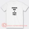 Drinking-Wine-Hiking-Pines-T-shirt-On-Sale