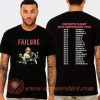 Failure Fantastic Planet Tour Anniversary T-shirt On Sale