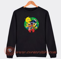 Sesame-Street-Christmas-Wreath-Characters-Sweatshirt-On-Sale