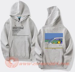 Bart Simpson Driving Scenic Hoodie On Sale