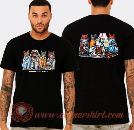 Cat Kennedy Space Center T-shirt On Sale