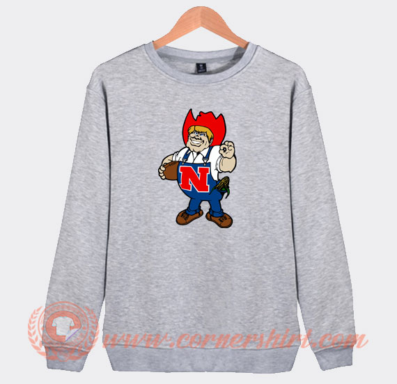 Herbie-Husker-Nebraska-Cornhuskers-Mascot-Sweatshirt-On-Sale