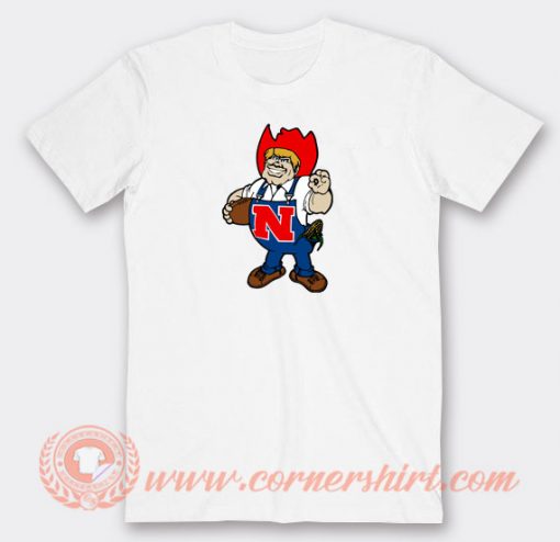 Herbie-Husker-Nebraska-Cornhuskers-Mascot-T-shirt-On-Sale
