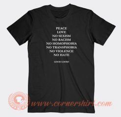 Peace-Love-No-Sexism-T-shirt-On-Sale
