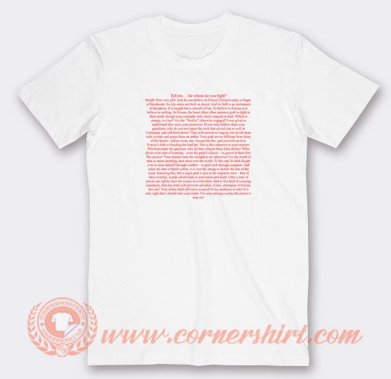 Praetorium-Gaius-Speech-T-shirt-On-Sale