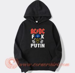 Ac Dc Fuck Putin hoodie On Sale