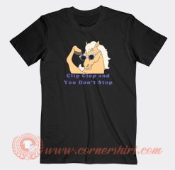 Bob'S-Burgers-Clip-Clop-And-You-Don't-Stop-T-shirt-On-Sale