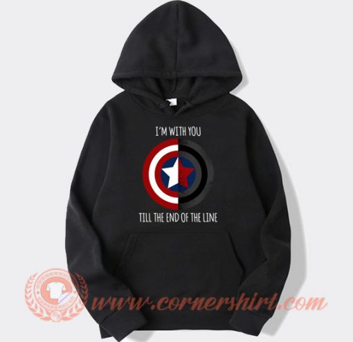Captain America I'm With You Till The End hoodie On Sale