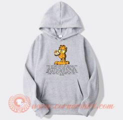 Garfield I Must Not Fear Fear Is The Mind hoodie On Sale