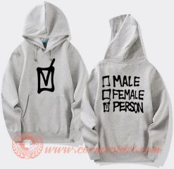 Male Female Person Hoodie On Sale