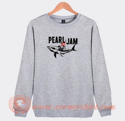 Pearl-Jam-Shark-Cowboy-Sweatshirt-On-Sale
