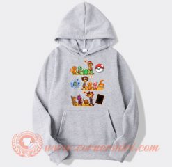 Pokemon Digimon Yugioh Starters hoodie On Sale