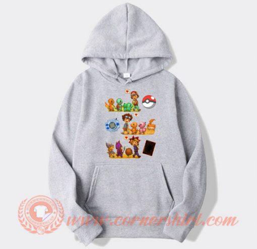 Pokemon Digimon Yugioh Starters hoodie On Sale