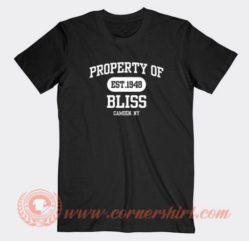 Property-Of-Bliss-EST-1948-T-shirt-On-Sale