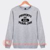 Property Of Pearl Jam XXL Sweatshirt On Sale