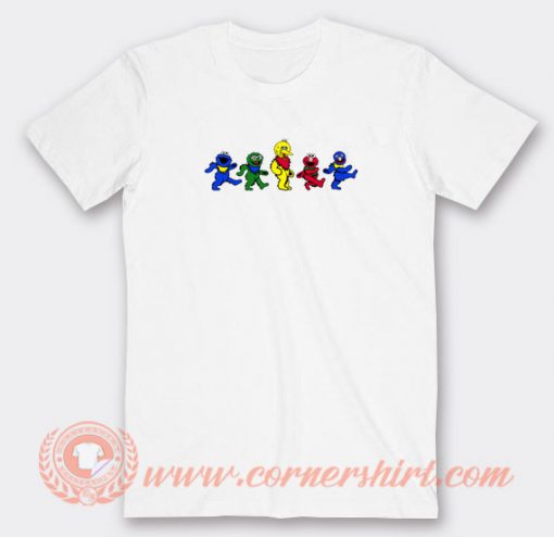 Sesame-Street-Dancing-Bear-T-shirt-On-Sale