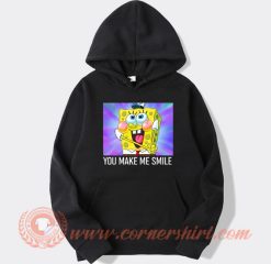 Spongebob You Make Me Smile hoodie On Sale