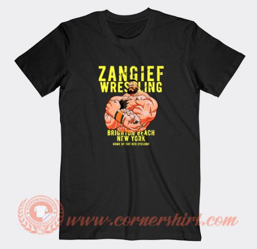 Zangief-Wrestling-Brighton-Beach-New-York-T-shirt-On-Sale