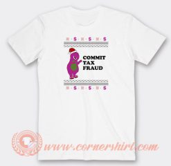 Commit-Tax-Fraud-Funny-Christmas-T-shirt-On-Sale