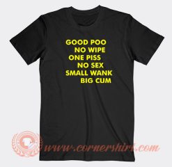 Good-Poo-No-Wipe-One-Piss-No-Sex-T-shirt-On-Sale