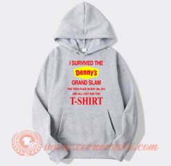I Survived The Denny’s Grand Slam hoodie On Sale