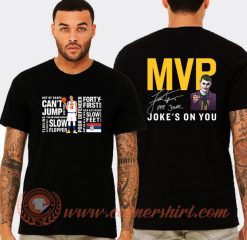 Nikola Jokic Mvp Joke’s On You T-shirt On Sale