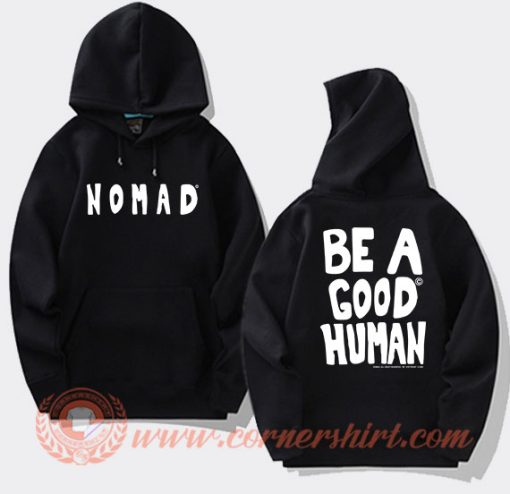 Nomad Be A Good Human BTS Jimin Hoodie On Sale