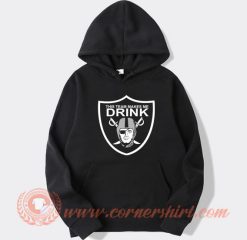 Oakland Raiders This Team Makes Me Drink hoodie On Sale