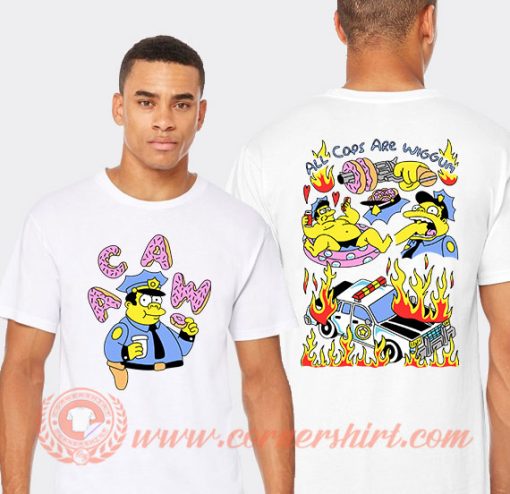 Police ACAW All Cops Are Waggum T-shirt On Sale
