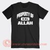 Property-Of-Allah-XXL-T-shirt-On-Sale