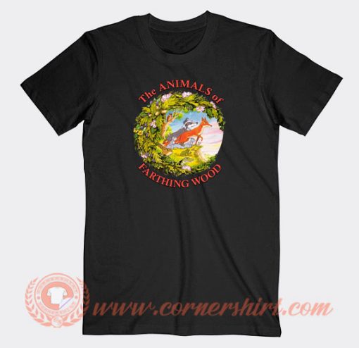 The-Animals-Of-Farthing-Wood-Ecru-T-shirt-On-Sale