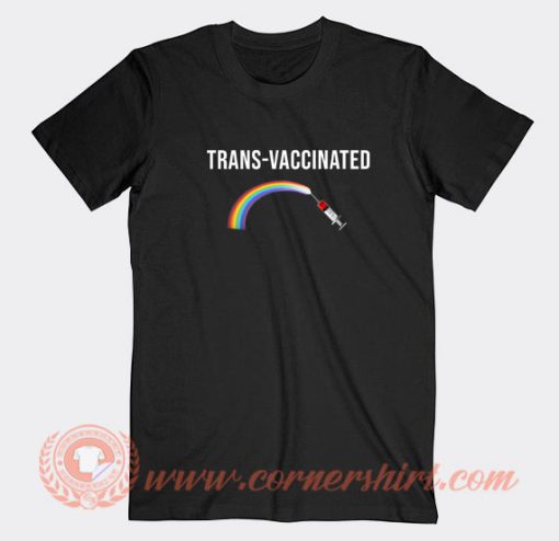 Trans-Vaccinated-Rainbow-T-shirt-On-Sale