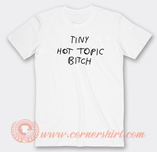Hayley-Williams-Tiny-Hot-Topic-Bitch-T-shirt-On-Sale