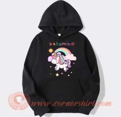 Ketamine Unicorn Horse Funny hoodie On Sale