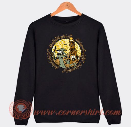 Rick-and-Morty-X-The-Lord-Of-The-Rings-Sweatshirt-On-Sale