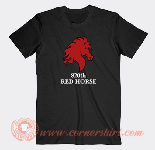 Vintage-820th-Red-Horse-Squadron-T-shirt-On-Sale