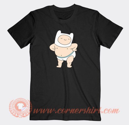 Baby-Finn-Adventure-Time-T-shirt-On-Sale