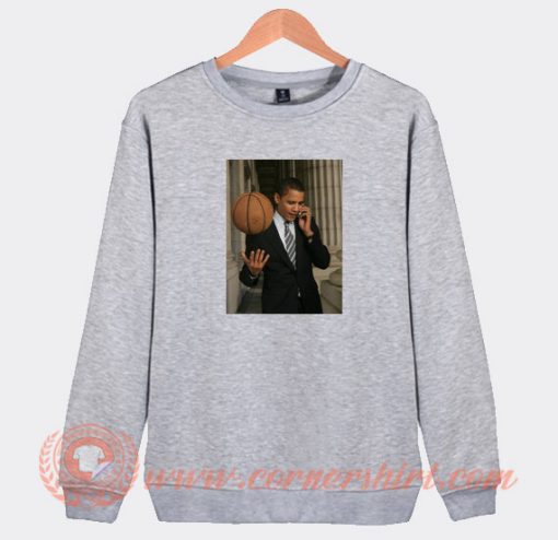 Barack-Obama-With-Basketball-Sweatshirt-On-Sale