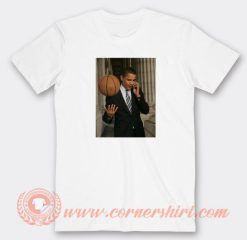Barack-Obama-With-Basketball-T-shirt-On-Sale