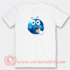 Blue-Emoji-Eating-a-Cookie-T-shirt-On-Sale