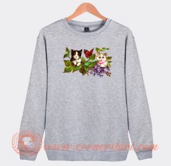 Cute-Cat-and-Butterfly-Sweatshirt-On-Sale