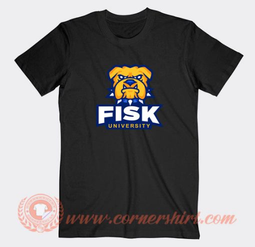 Fisk-University-Bulldog-Mascot-T-shirt-On-Sale