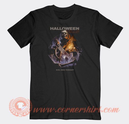 Halloween-Kills-Evil-Dies-Tonight-T-shirt-On-Sale
