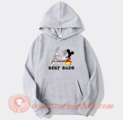Mickey and Bugs Bunny Best Buds hoodie On Sale