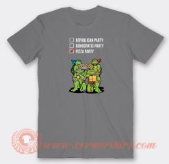 Ninja-Turtles-Vote-Pizza-Party-T-shirt-On-Sale